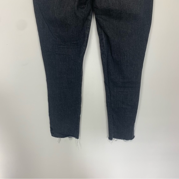 Levi’s 711 Skinny Cropped Washed Black Jeans Size 30 - Picture 8 of 12